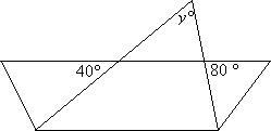 The angle of a triangle