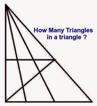 Triangles in a Triangle Riddle