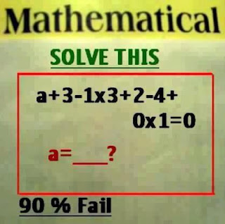 Tactical Math Riddle