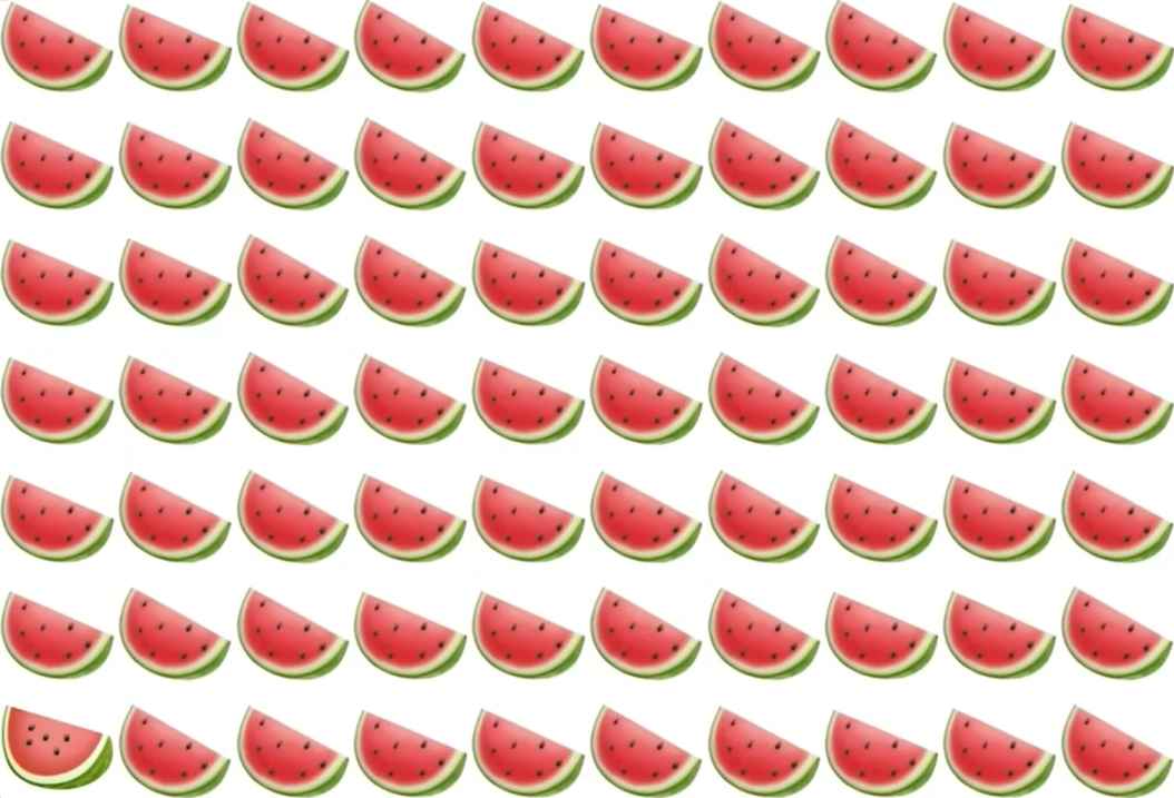 Find the different watermelon
