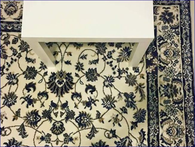 Find the Mobile lost in the Rug
